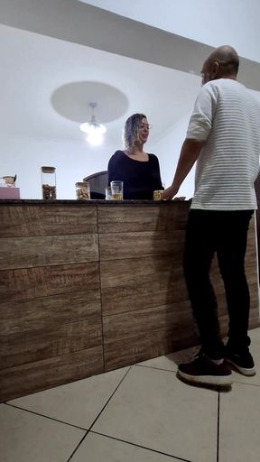 Cheating on Her Husband with a Stranger at the Bar, but Only Anal.