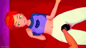 Two Hot Anime Babes Seduce Their Boss for Intense 3D Hentai Orgasms