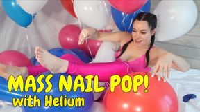 Jasmin Jai Mass Pop and Helium Balloons