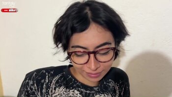 Mexican Goth Beauty Aiiko777's Steamy Blowjob & Creampie