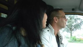 'Raunchy roadside rendezvous between filthy travelers'