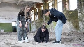 DORI and VICTORIA - A day of humiliation for a pathetic bitch!