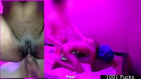 garota negra grava porno pela primeira vez em um bordel mal iluminado