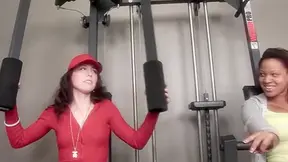 Older guy packs a big surprise for this training hottie