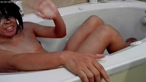 kirito s long bubble bath enjoyment