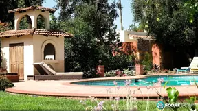 Codi Vore in black lingerie: Sultry blonde bombshell