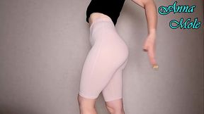 SpankingCotton PAWG Yoga Shorts