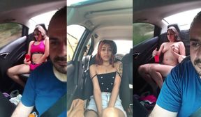Surprising Reactions: Passengers Get Caught in a Steamy Moment in an Uber!