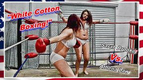 White Cotton Boxing!