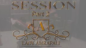 Session Part 2 Total lenghts 1:18 minutes Boobs Nipple Natural Tits Brüste Busen Titten Nippel Bdsm Slave  Lady Amrapali  Herrin Mistress Domina