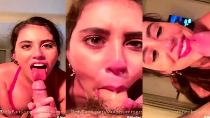 violet summers pov deepthroat cumshot   a