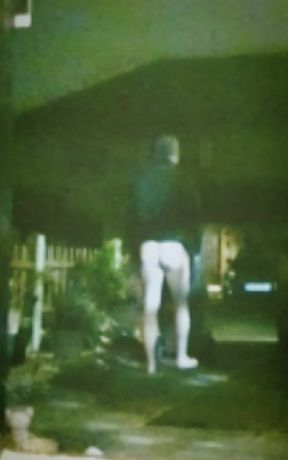 Ass Showing Outside (front Yard)