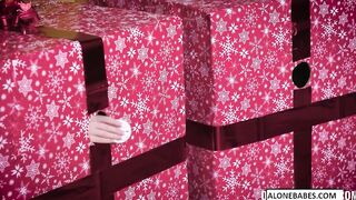 "Aria Banks & Asia Lee - Unwrapping Christmas Presents For You"
