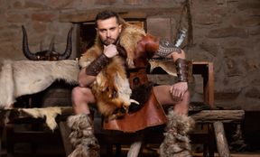 Norse studs fucking each other in the ass hard