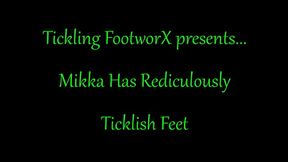 Mikka Has Ridiculously Ticklish Feet