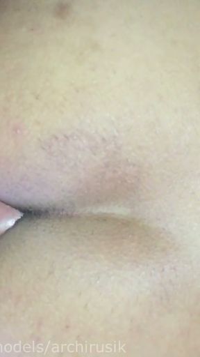 Filled with cum fucked ass clean-shaven before orgasm!   Clip 2