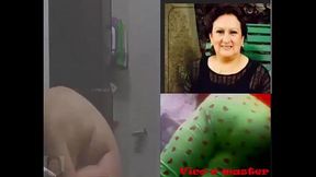 Espiando a mi t&iacute_a de chocho depilado