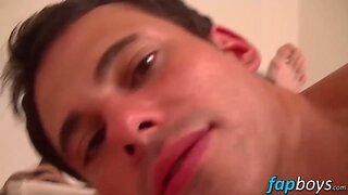 Cock hungry Luka loves sucking Angelos delicious tool