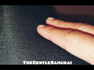 U tease my PALPITATING WEENIE until I cum in my lycra tights (Full Clip) **HD**