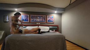Slut Sissy Gets Fucked in a Hotel Room