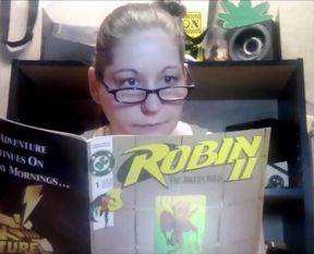 Nerdy girl ignoring you