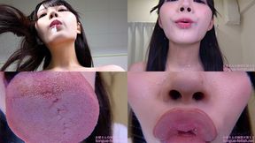 Rei Misumi - Smell of Her Erotic Long Tongue and Spit Part 1 - MOV