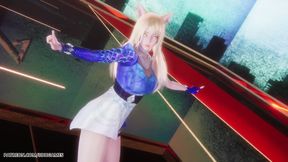 [mmd] Kda - Ill Show You Ahri Hot Striptease League of Legends Uncensored Hentai