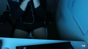 Innocent girlfriend caught in brotherly double pleasure