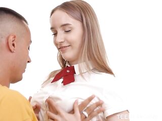 Breasty Polly Yangs Uses Her Toes To Tease Then Pleases - Anal-Girl