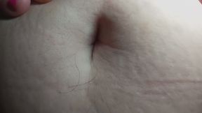 close-up of my navel