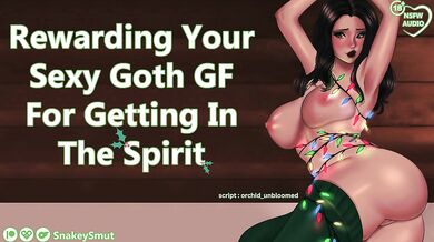 Rewarding Your Sexy Goth GF For Getting In The Spirit [Audio Porn] [Needy Cumslut] [Please Fuck Me]