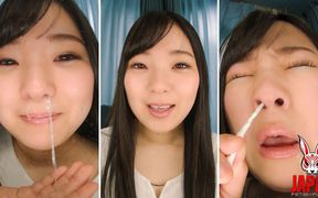 Nose Observation &amp; Sneezing Nasal Discharge - Airu Hashino