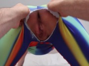 Kayla Summers gets her clothes ripped open gives sloppy bj and gets fucked until she cums