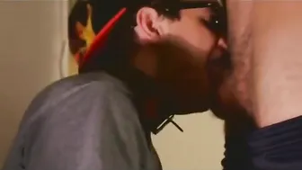 Twink Gives Big Cock Blowjob and Facial to Buddy