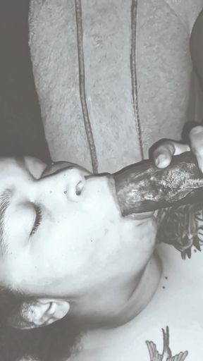 Suprise Cum swallowing