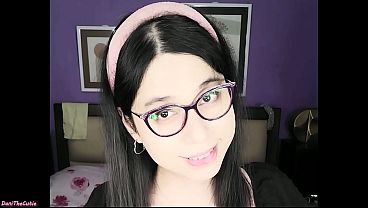 Cute Tgirl DaniTheCutie encourages you as you both explore her sexy body