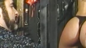 Hot lesbians bound and pleasured by dominant guys