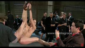 Uma gets a tight ass hard caning
