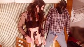 Lonely and Horny Dildo Ride