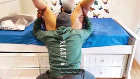 Husband Away, Ex Boyfriend Eats My Pussy Deeper Than Ever - Moaning Like a Slut!