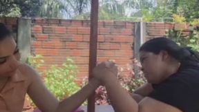 Mano a Mano: A Slow and Provocative Arm Wrestling Match