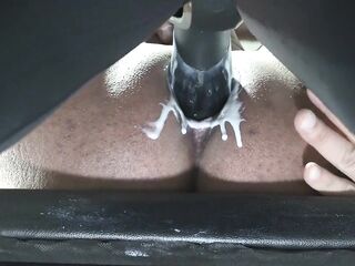 Belt On Stories- Every day PEGGING Day 366 This chab finishes his 366 days so I give him a present. 4K.