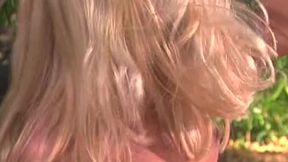 Retro Sex with Horny Slut Blonde Fucked in Ass