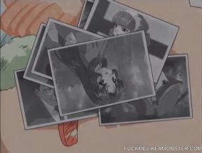 Sushi covered anime teen is clit tortured