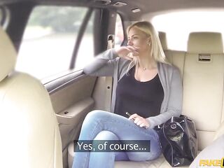 Nataly craves the taxi driver to take her to penis land