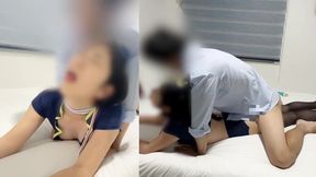 Japanese housewife gets dirty with lucky stranger in wild Cuckold scene