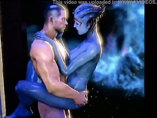 Mass Effect - Samara And Shepard Romance - Compilation