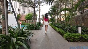 Riding by the Sunset