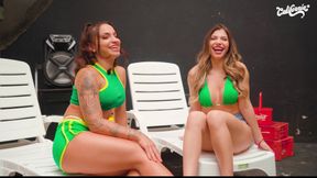 Hot Latina MILF Wants to Know the Secrets of the Busty Blonde
