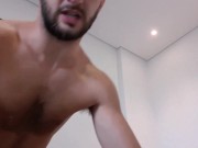 I can cum - but you can only worship my pits and RUIN your orgasm - Alpha male JOI cumshot